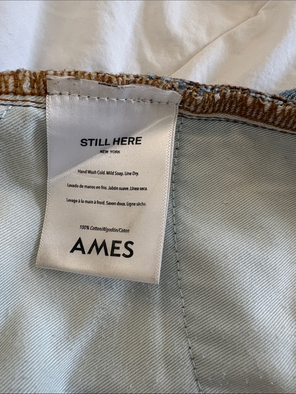Still Here Ames Demin Shorts - Picture 9 of 9